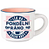 Albi Espresso hrneček - Lék na pondělní ráno - šálek kávy 45 ml