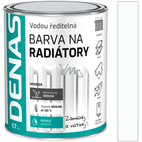 Denas barva na radiátory rychleschnoucí 0100 Bílá 700 g
