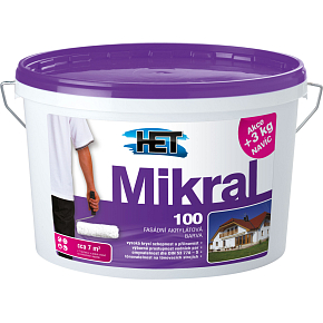 Het Mikral 100 fasádní barva, 15+3 kg