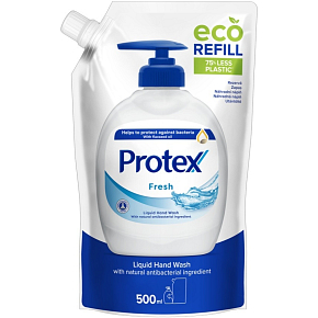 Protex Fresh antibakteriální tekuté mýdlo náhradní náplň 500 ml