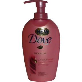 Dove Velvet zkrášlující tekuté mýdlo s dávkovačem s olejem Svůdný samet 250 ml