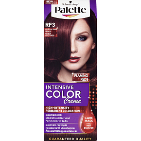 Schwarzkopf Palette Intensive Color Creme, barva na vlasy, RF3 intenzivní tmavě červená, 50 ml Schwarzkopf Palette Intensive Color Creme, barva na vlasy, RF3 intenzivní tmavě červená, 50 ml