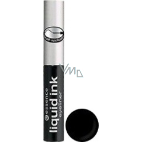 Essence Liquid Ink Eyeliner oční linky odstín černá 3 ml