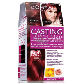 Loreal Paris Casting Creme Gloss barva na vlasy 664 rubínová červená