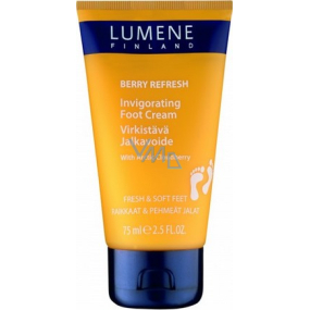 Lumene Berry Refresh Invigorating Foot Cream Osvěžující krém na nohy 75 ml