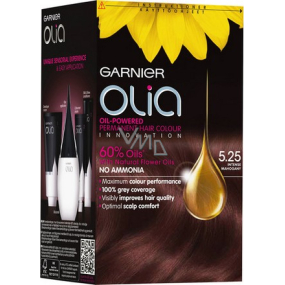 Garnier Olia barva na vlasy bez amoniaku 5.25 Ledový kaštan