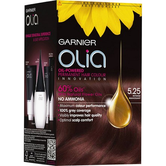 Garnier Olia barva na vlasy bez amoniaku 5.25 Ledový kaštan