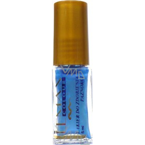 Lemax Zdobící lak na nehty odstín modrý neon 6 ml