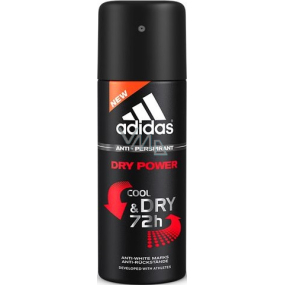 Adidas Cool & Dry 72h Dry Power antiperspirant deodorant sprej pro muže 150 ml