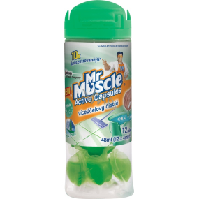 Mr. Muscle Active Capsules Arctic Fresh víceúčelový čistič 12 kusů