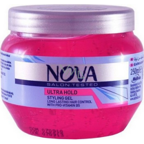 Nova Ultra Hold Styling Gel maximálně tužící gel na vlasy 250 ml