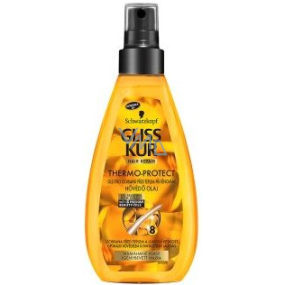 Gliss Kur Oil Nutritive Thermo Protect olej pro ochranu před teplem při fénování 150 ml