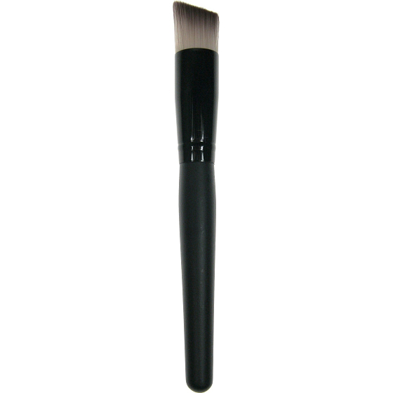 Kosmetický štětec na make-up šikmý 18 cm