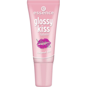 Essence Glossy Kiss Lipbalm balzám na rty 01 Coconut Kiss 8 ml
