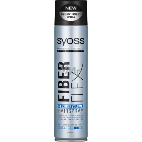 Syoss Fiberflex Flexible Volume extra silná fixace lak na vlasy 300 ml