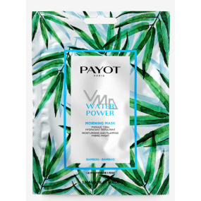 Payot Morning Water Power Masque Hydratační výživná látková maska 1 kus 19 ml