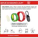 Parakito Repelentní náramek proti komárům dětský Včelka přírodní, znovuplnitelný, voděodolný,ochrana 24h /den - 15 dní na náplň + dvě náplně