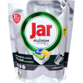 Jar Platinum All in One Lemon kapsle do myčky nádobí 42 kusů