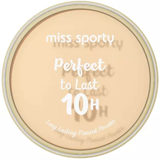 Miss Sporty Perfect to Last 10H pudr 050 Transparent 9 g