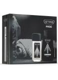 Str8 Rise parfémovaný deodorant sklo 85 ml + sprchový gel 250 ml, kosmetická sada pro muže