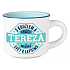 Albi Espresso hrneček Tereza - S kouzlem a grácií mění svět k lepšímu 45 ml