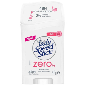 Lady Speed Stick Zero Rose Petals antiperspirant deodorant stick tuhý pro ženy 40 g