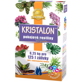 Agro Kristalon Pokojové rostliny univerzální hnojivo 0,25 kg pro 125 l zálivky