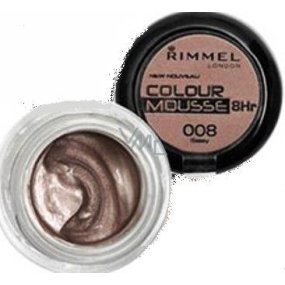 Rimmel London Colour Mousse oční stíny pěnové 008 vydrží celých 8 hodin!