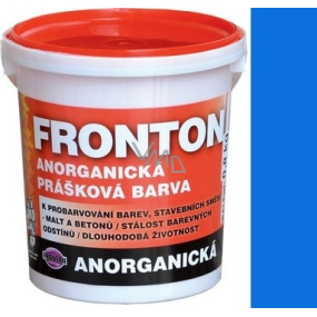 Fronton Anorganická prášková barva Modrá pro venkovní a vnitřní použití 800 g