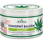 Alpa Konopný balzám masážní s konopným olejem 250 ml