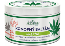 Alpa Konopný balzám masážní s konopným olejem 250 ml