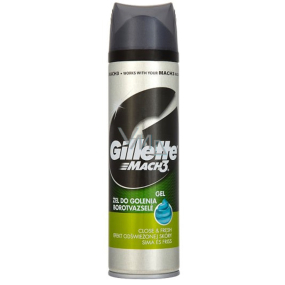 Gillette Mach3 Close & Fresh gel na holení pro muže 200 ml