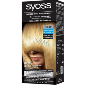 Syoss Lightening Blond Professional barva na vlasy 10 - 96 Intenzivní písková blond