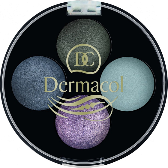 Dermacol Quattro Baked Eye Shadows oční stíny 01 5 g