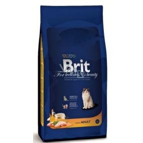 Brit Premium Kuře pro dospělé kočky 8 kg Kompletní krmivo