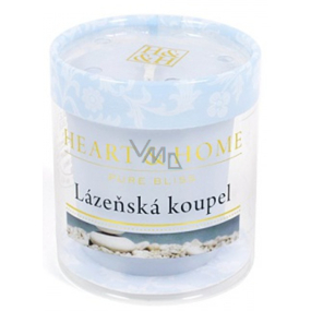 Heart & Home Lázeňská koupel Sojová svíčka bez obalu hoří až 15 hodin 53 g
