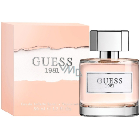 Guess Guess 1981 toaletní voda pro ženy 50 ml