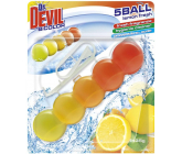 Dr. Devil Lemon Fresh BiColor 5Ball Wc závěs 35 g