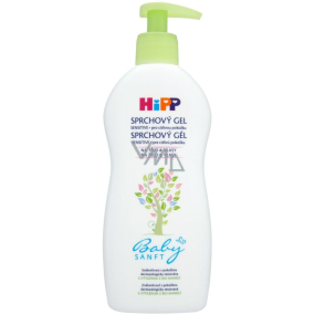 HiPP Babysanft Bio Sprchový gel s přírodním mandlovým olejem pro citlivou pokožku 400 ml