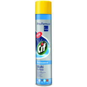 Cif Professional Multi Surface proti prachu čisticí a lešticí přípravek sprej 400 ml