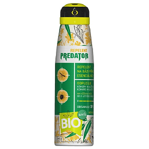 Predator Repelent Bio repelentní sprej na bázi přírodních esenciálních silic odpuzuje komáry a klíšťata 150 ml