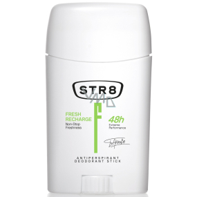 Str8 Fresh Recharge antiperspirant deodorant stick pro muže 50 ml