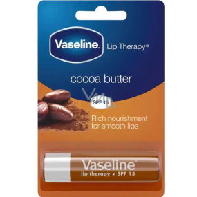 Vaseline Lip Therapy Kakaové máslo pomáda na rty 4 g