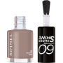 Rimmel London 60 Seconds Super Shine Nail Polish lak na nehty 810 Grungy Grey 8 ml