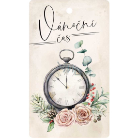 Bohemia Gifts Aromatická vonná karta Vánoční čas 11 x 6,3 cm