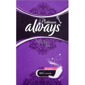 Always Platinum Collection Normal Deo intimní vložky 50 kusů