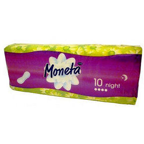 Ria Moneta Night intimní vložky 10 kusů