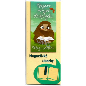 Albi Magnetická záložka do knížky Nejsem magor do knížek 8,7 x 4,4 cm