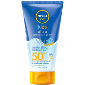 Nivea Sun Kids Protect & Play OF50 voděodolné mléko na opalování pro děti 150 ml