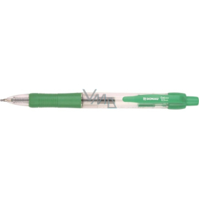 Donau Mechanické gelové pero zelená náplň 14,5 cm